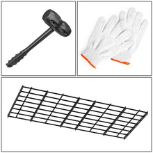Load image into Gallery viewer, 35.4" W x 15.7" D x 72" H Steel Garage Shelves Powdercoated Black