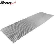 Load image into Gallery viewer, Universal Cellular Hexagon Silver Mesh Grill Bumper Grill Kit Aluminum