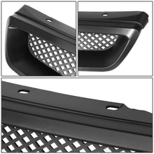 Load image into Gallery viewer, 99-00 Honda Civic Diamond Mesh Style Front Upper Grille - ABS