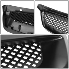 Load image into Gallery viewer, 99-00 Honda Civic Diamond Mesh Style Front Upper Grille - ABS