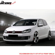 Load image into Gallery viewer, 2010-2014 Volkswagen Golf MK6 &amp; Jetta GTI Style Front Hood Grille ABS