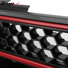 Load image into Gallery viewer, 2010-2014 Volkswagen Golf 6 GTI Style Black Red Front Mesh Grille ABS