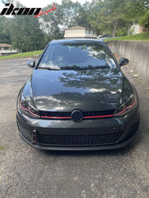 Load image into Gallery viewer, Fits 15-17 Golf MK7 Mesh GTI Red Trim Front Grille Logo Badge Base