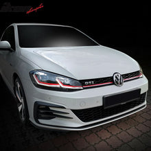 Load image into Gallery viewer, 2017-2019 VW Golf MK7 7.5 GTI Style Red Trim Front Bumper Grille ABS