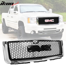 Load image into Gallery viewer, 2007-2013 GMC Sierra 1500 Car Front Grille Upper Hood  Guards ABS