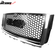 Load image into Gallery viewer, 2007-2013 GMC Sierra 1500 Denali Hood Molding Upper Lower Grille ABS