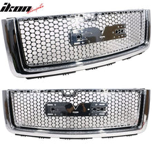 Load image into Gallery viewer, 2007-2013 GMC Sierra 1500 Car Front Grille Upper Hood  Guards ABS