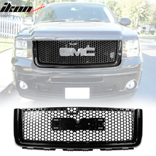 Load image into Gallery viewer, 2007-2013 GMC Sierra 1500 Car Front Grille Upper Hood  Guards ABS
