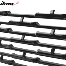 Load image into Gallery viewer, 2015-2020 GMC Yukon Denali Style Black Front Bumper Upper Grille ABS