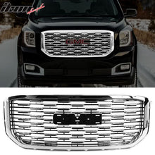 Load image into Gallery viewer, 2015-2020 GMC Yukon Denali Style Chrome Front Upper Grille ABS