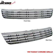 Load image into Gallery viewer, 1997-2000 VW Passat Horizontal Mesh Sport Chrome Front Grille ABS