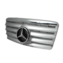 Load image into Gallery viewer, Fits 94-95 W124 CL Type Front Silver Grille ABS+Authentic Star Emblem