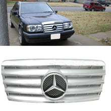 Load image into Gallery viewer, Fits 94-95 W124 CL Type Front Silver Grille ABS+Authentic Star Emblem