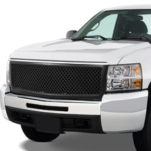 Load image into Gallery viewer, 2007-2013 Chevrolet Silverado 1500 Squared Mesh Grille - Matte Black