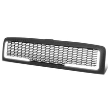 Load image into Gallery viewer, 94-02 Dodge Ram Honeycomb Mesh Grille w/ LED DRL Lights - Matte Black