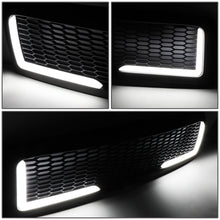 Load image into Gallery viewer, 94-02 Dodge Ram Honeycomb Mesh Grille w/ LED DRL Lights - Matte Black