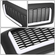 Load image into Gallery viewer, 94-02 Dodge Ram Honeycomb Mesh Grille w/ LED DRL Lights - Matte Black
