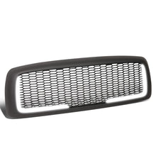 Load image into Gallery viewer, 02-05 Dodge Ram Honeycomb Mesh Grille w/ LED DRL Lights Matte Black