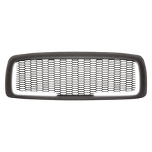 Load image into Gallery viewer, 02-05 Dodge Ram Honeycomb Mesh Grille w/ LED DRL Lights Matte Black