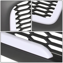 Load image into Gallery viewer, 02-05 Dodge Ram Honeycomb Mesh Grille w/ LED DRL Lights Matte Black