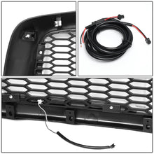 Load image into Gallery viewer, 02-05 Dodge Ram Honeycomb Mesh Grille w/ LED DRL Lights Matte Black