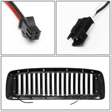 Load image into Gallery viewer, 02-05 Dodge Ram Vertical Fence Style LED DRL Grille - Matte Black
