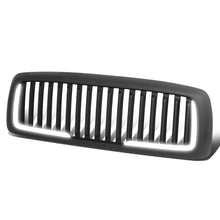 Load image into Gallery viewer, 02-05 Dodge Ram Vertical Fence Style LED DRL Grille - Matte Black