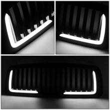 Load image into Gallery viewer, 02-05 Dodge Ram Vertical Fence Style LED DRL Grille - Matte Black