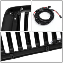 Load image into Gallery viewer, 02-05 Dodge Ram Vertical Fence Style LED DRL Grille - Matte Black