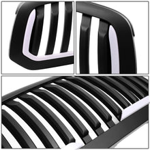 Load image into Gallery viewer, 13-18 Dodge Ram 1500 Vertical Fence Style LED DRL Grille Matte Black