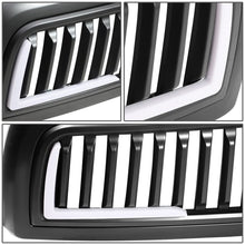Load image into Gallery viewer, 10-18 Dodge Ram 2500 3500 Vertical Fence Style LED DRL Grille Matte Black