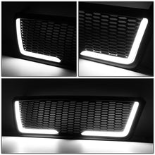 Load image into Gallery viewer, 04-08 Ford F-150 Honeycomb Mesh Grille with LED DRL Lights - Black