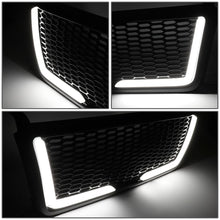 Load image into Gallery viewer, 04-08 Ford F-150 Honeycomb Mesh Grille with LED DRL Lights - Black