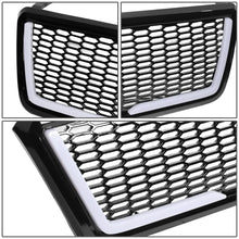 Load image into Gallery viewer, 04-08 Ford F-150 Honeycomb Mesh Grille with LED DRL Lights - Black