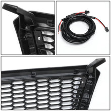 Load image into Gallery viewer, 04-08 Ford F-150 Honeycomb Mesh Grille with LED DRL Lights - Black
