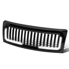 Load image into Gallery viewer, 2009-2014 Ford F-150 Vertical Fence Style LED DRL Grille - Black