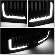 Load image into Gallery viewer, 2009-2014 Ford F-150 Vertical Fence Style LED DRL Grille - Matte Black