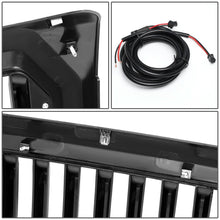 Load image into Gallery viewer, 2009-2014 Ford F-150 Vertical Fence Style LED DRL Grille - Matte Black