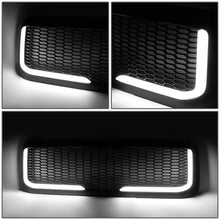 Load image into Gallery viewer, 99-04 Ford F-250 F-350 F-450 F-550 Honeycomb Mesh Grille w/ LED DRL