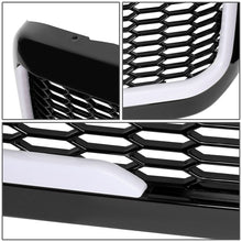 Load image into Gallery viewer, 99-04 Ford F-250 F-350 F-450 F-550 Honeycomb Mesh Grille w/ LED DRL