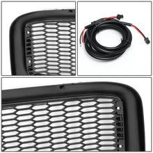 Load image into Gallery viewer, 99-04 Ford F-250 F-350 F-450 F-550 Honeycomb Mesh Grille w/ LED DRL