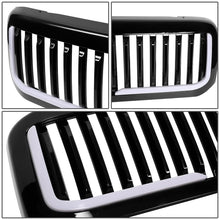 Load image into Gallery viewer, 99-04 Ford F-250 F-350 F-450 F-550 Vertical Fence Style LED DRL Grille
