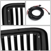 Load image into Gallery viewer, 99-04 Ford F-250 F-350 F-450 F-550 Vertical Fence Style LED DRL Grille