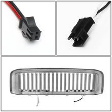Load image into Gallery viewer, 99-04 Ford F-250 F-350 F-450 F-550 Vertical Fence Style LED DRL Grille
