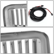 Load image into Gallery viewer, 99-04 Ford F-250 F-350 F-450 F-550 Vertical Fence Style LED DRL Grille