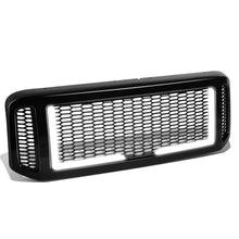 Load image into Gallery viewer, 2005-2007 Ford F-250/F-350/F-450/F-550 Honeycomb Mesh Grille w/ LED DRL