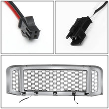 Load image into Gallery viewer, 2005-2007 Ford F-250/F-350/F-450/F-550 Honeycomb Grille w/ LED DRL