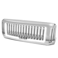 Load image into Gallery viewer, 05-07 Ford F-250 F-350 F-450 F-550 Vertical Fence LED DRL Grille Chrome