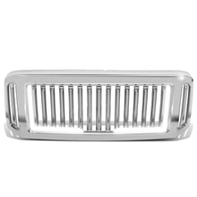 Load image into Gallery viewer, 05-07 Ford F-250 F-350 F-450 F-550 Vertical Fence LED DRL Grille Chrome