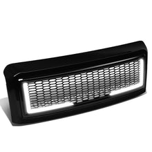 Load image into Gallery viewer, 08-10 Ford F-250 F-350 F-450 F-550 Honeycomb Mesh Grille w/ LED DRL